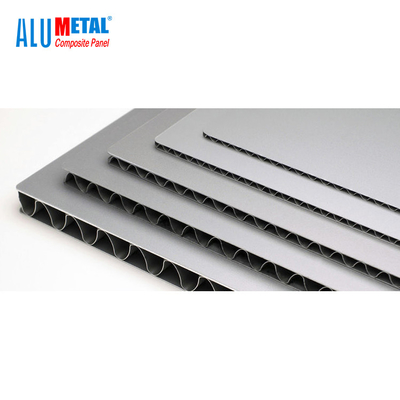 PE PVDF แผ่นอลูมิเนียมลูกฟูกคอมโพสิต 3mm FR AA1100
