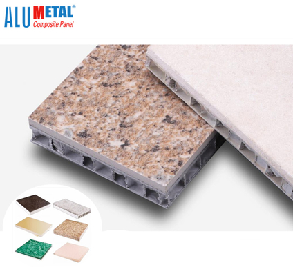 แผงรังผึ้งหินทนไฟ Nano Aluminium Composite 6mm Marine
