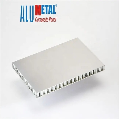 15mm 25mm 10mm PVDF แผงแซนวิชแกนรังผึ้งอลูมิเนียมสำหรับการบินและอวกาศ