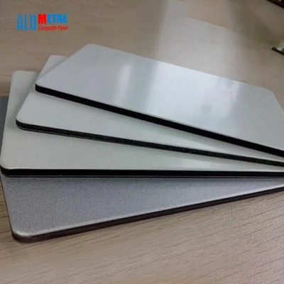 แผงคอมโพสิตอลูมิเนียม PVDF ACP ACM Dibond การหุ้มสถาปัตยกรรมภายนอก