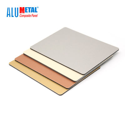 4mm Anodized PVDF อลูมิเนียมคอมโพสิตแผง
