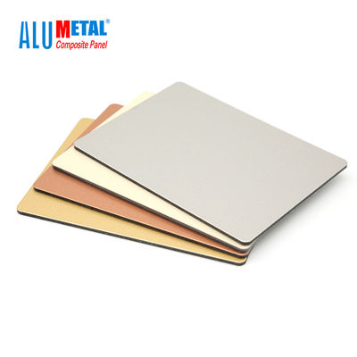 4mm Anodized PVDF อลูมิเนียมคอมโพสิตแผง
