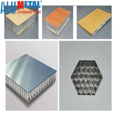 2440mm 4mm Stone Honeycomb Panel Wall ตกแต่งเครื่องบิน Honeycomb Floor Panels Nano
