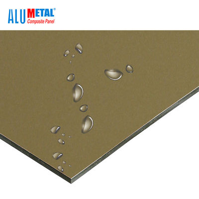 PVDF เคลือบอลูมิเนียมแผ่นหุ้มคาราวานหลังคาหุ้ม Nano Anti Static 15mm