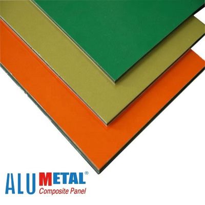 1570 มม. 5 มม. อลูมิเนียมหุ้มผนังภายนอกคอมโพสิต Materia LDPE Core