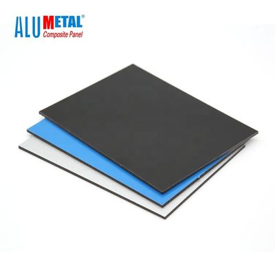 6mm Dibond 1500 X 4000mm PE แผงอลูมิเนียมคอมโพสิตแผงแซนวิช Nano Fireproof