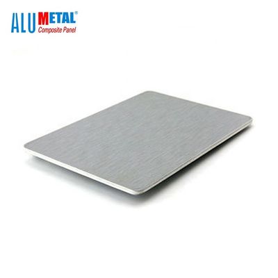1220mm A2 แผงคอมโพสิตอลูมิเนียมทนไฟ Perforated Acp Sheet 3004 PE Coating