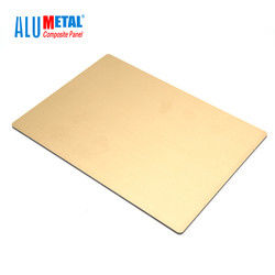 800 X 2440 Mm ACP แผงอลูมิเนียมรังผึ้งคอมโพสิต 0.3 มม. สำหรับ Facade