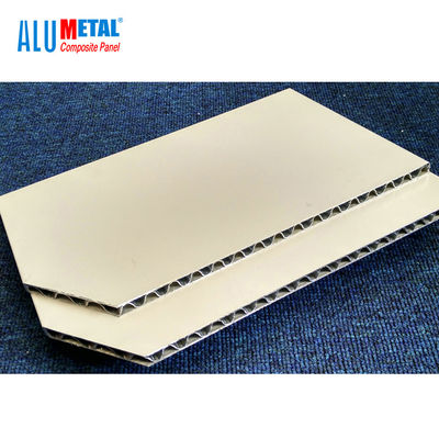 3mm Fencing B1 FR Perforated Aluminium Corrugated Panel แผงคอมโพสิต 5005 Alloy
