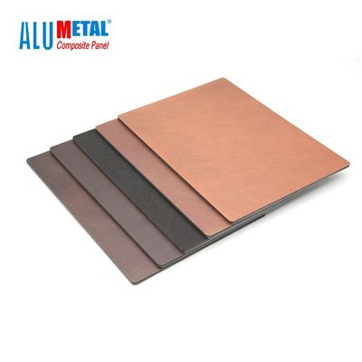 1.22M เหล็กแซนวิชอลูมิเนียมคอมโพสิตแผงหุ้ม 3mm Anodized Finish