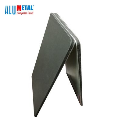 PVDF เคลือบ ACM โลหะคอมโพสิตแผง 0.55mm Elzinc 960mm Antibacterial