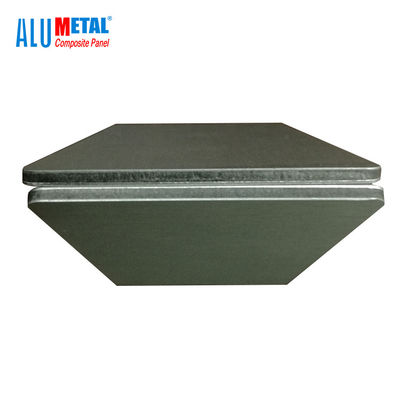 แผงประกอบโลหะ 960 มม. หุ้มอลูมิเนียมกลางแจ้ง ACP 1000mm Patina Finish SGS