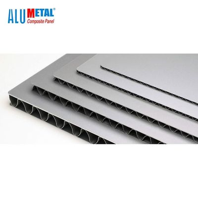 1500MM FEVE แผงอลูมิเนียมลูกฟูกภายใน ACP Sheet Gloss 5800mm