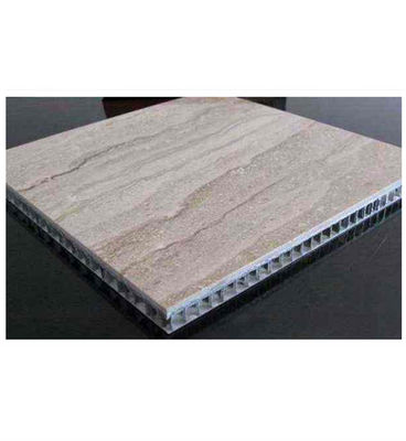 แผงรังผึ้งหินขนาด 25 มม. 4x8 ภายนอกภายใน 0.12 มม. แผ่นอลูมิเนียมคอมโพสิตสำเร็จรูป
