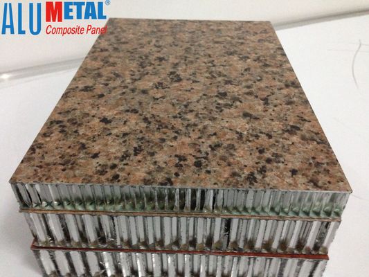 2440mm 4mm Stone Honeycomb Panel Wall ตกแต่งเครื่องบิน Honeycomb Floor Panels Nano
