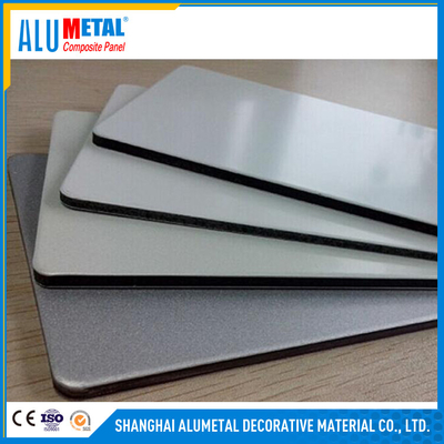 PVDF Acp อลูมิเนียมคอมโพสิตแผง B2 หลักฐานแม่พิมพ์ทนไฟ
