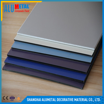 แผงคอมโพสิตอลูมิเนียม PVDF ขนาด 2 มม. แบบกำหนดเองหลายชั้นสำหรับสถาปัตยกรรม