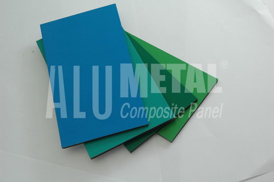1250mm PE แผงอลูมิเนียมคอมโพสิต Dibond UV พิมพ์ 4mm ACM Panel